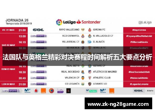 法国队与英格兰精彩对决赛程时间解析五大要点分析
